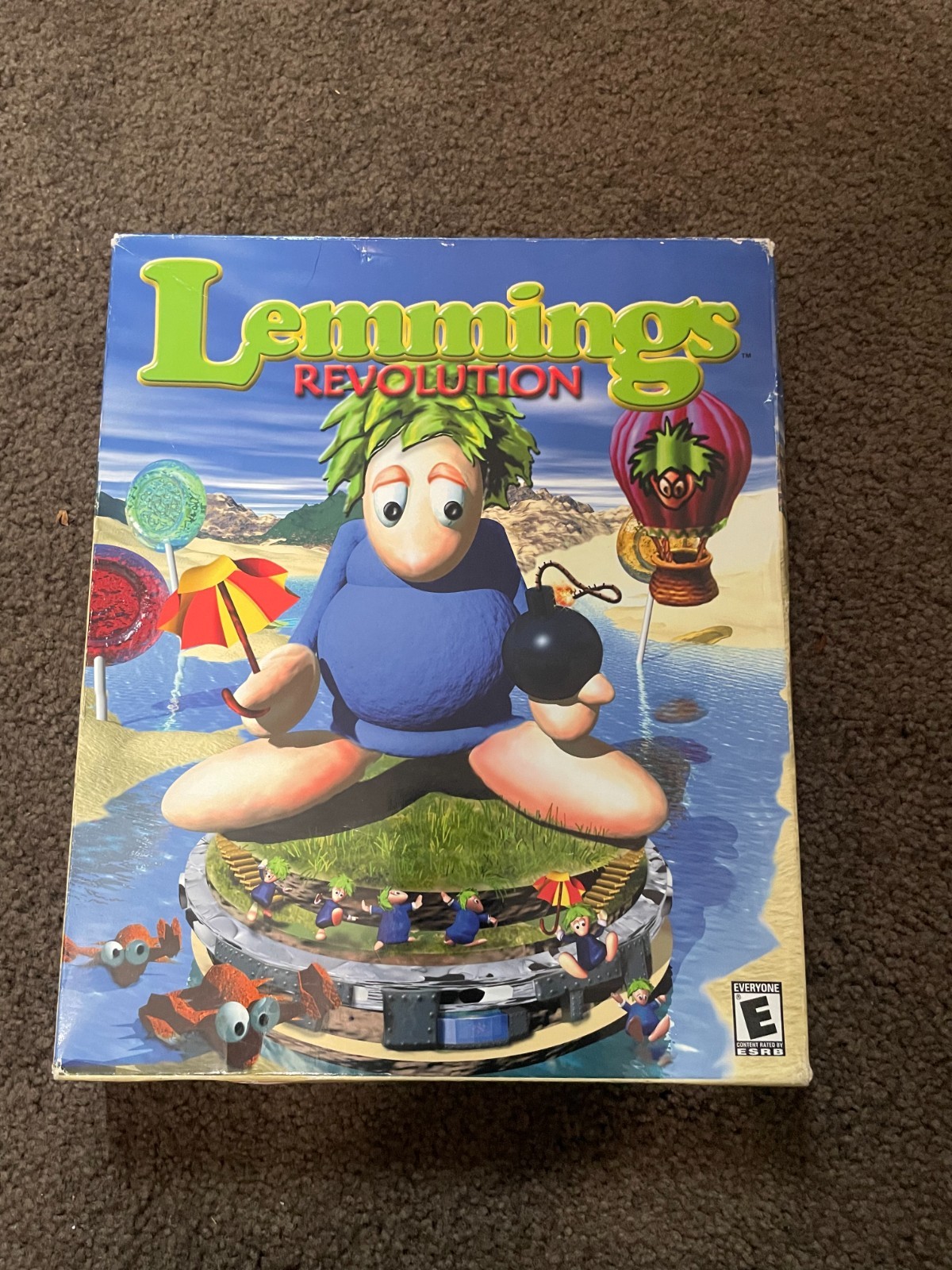 Lemmings Revolution – PC – Psygnosis Ltd. & TAKE2interactive 2001, big box