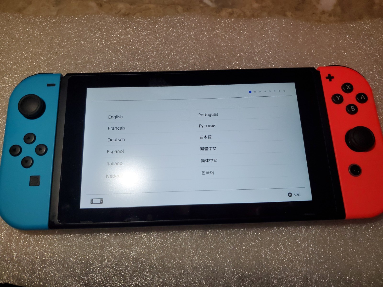 Nintendo Switch Console – Neon Blue/Red tested & Working