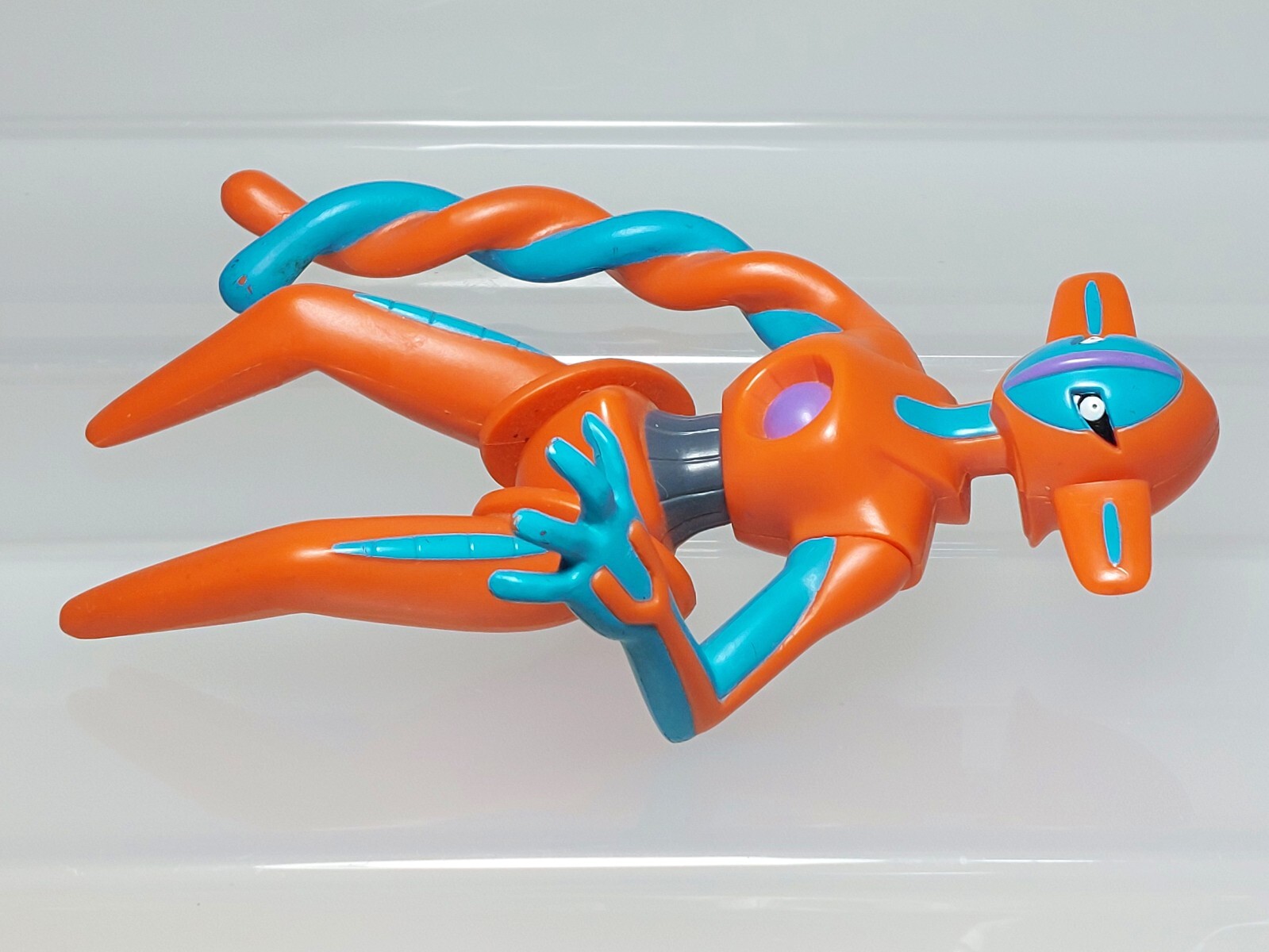 Deoxys Pokemon AG Figure Action Poseable Tomy 2004 Japan B07 5.5in
