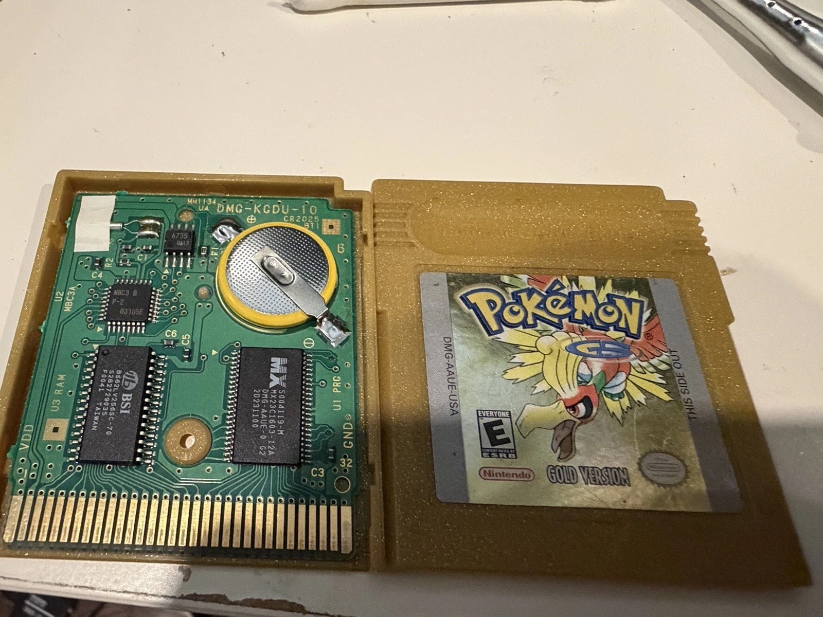 Pokemon Gameboy Color Collection Multiple Games/ Blue,Red,Crystal, Gold, Silver