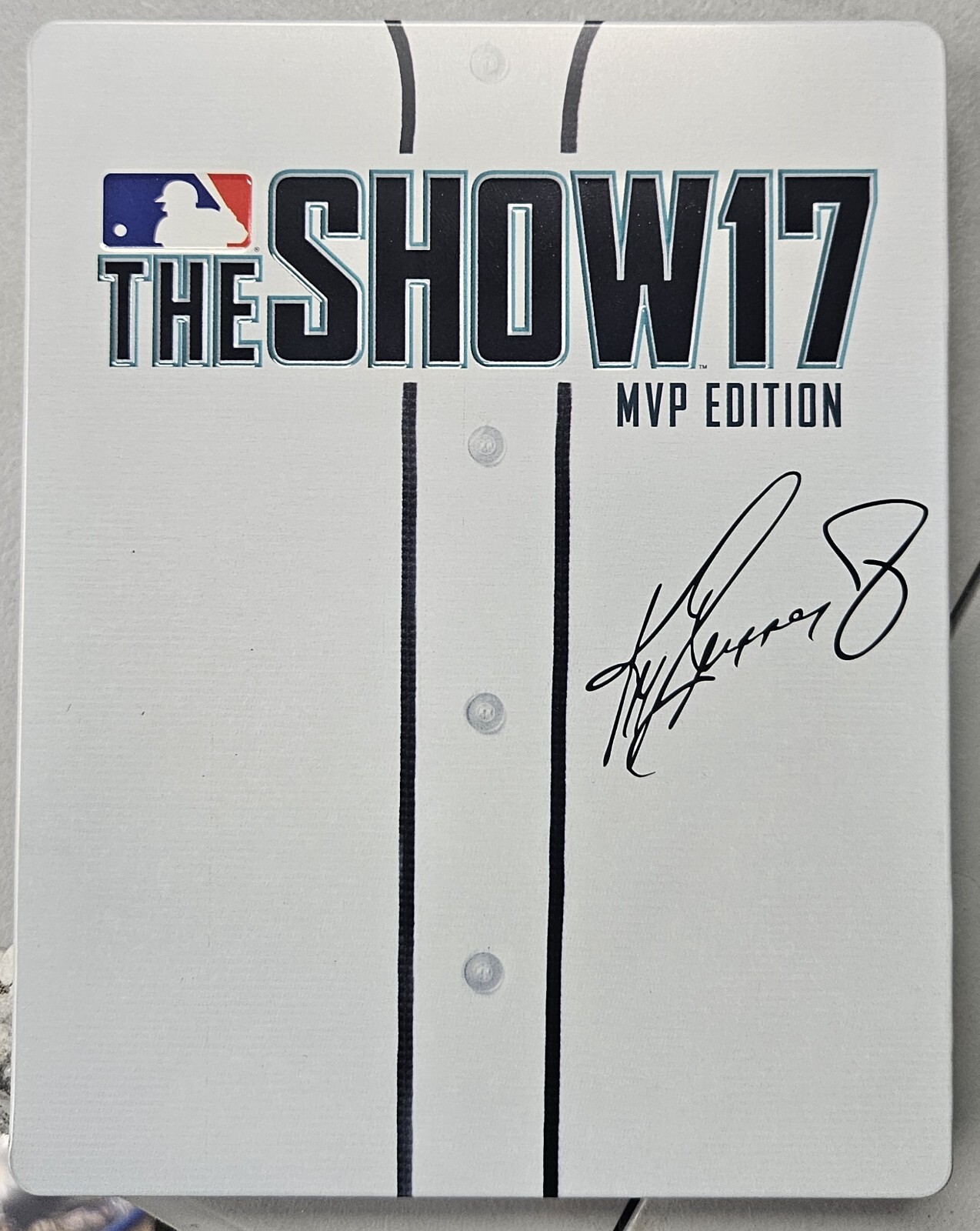 MLB The Show 17 MVP Edition Steelbook, PlayStation 4 PS4, very good