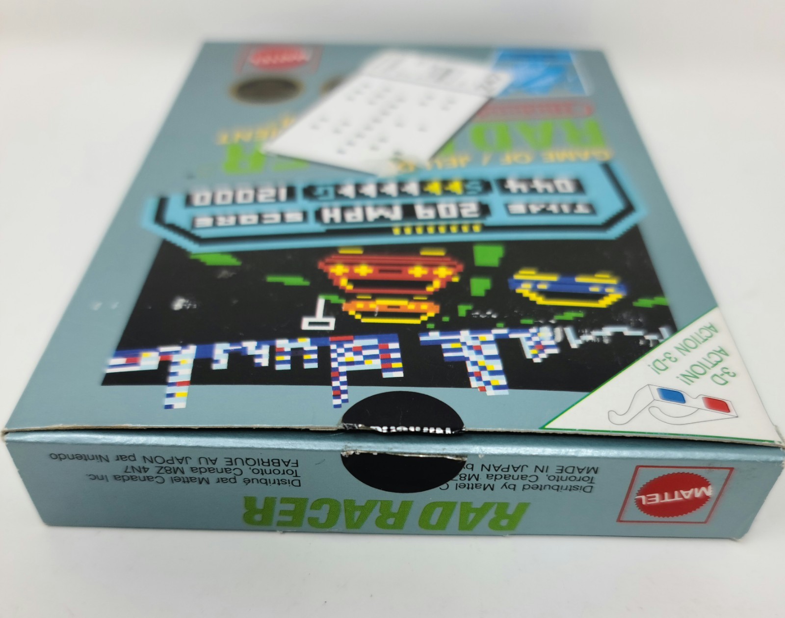 Rad Racer (Nintendo Entertainment System, 1987) CIB Complete Nice Shape