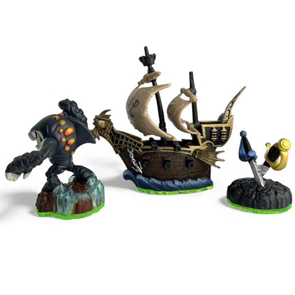 Skylanders Spyro’s Adventure 3 Figure Lot Spyro Voodood Wrecking Ball Tested