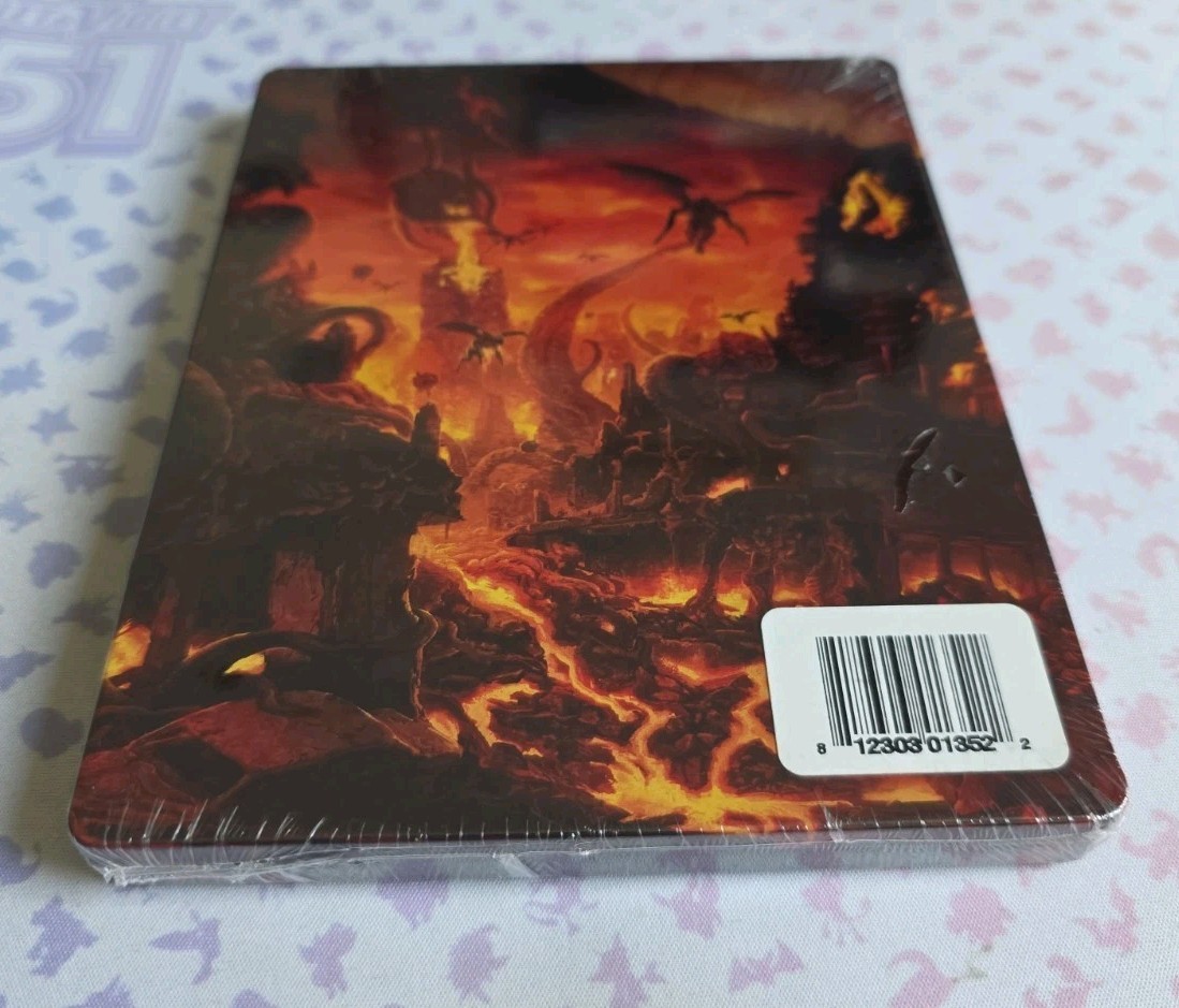 Doom: Eternal Steelbook ONLY, NO PS4 GAME – SHIPS TODAY!