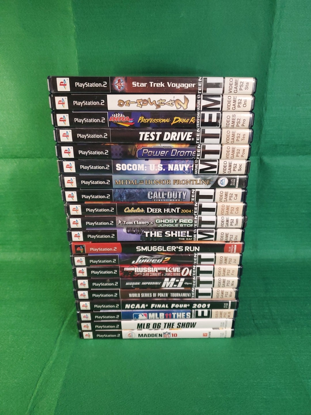 Sony PlayStation 2 PS2 Lot of 20 Games CIB Tested Former Rental Bundle Mixed Set