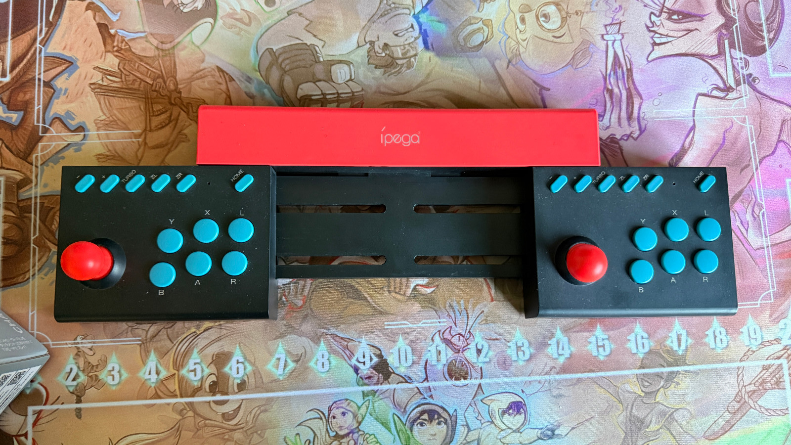 HORI Split Pad Compact Attachment Set BRAND NEW + Ipega Dual Arcade stick