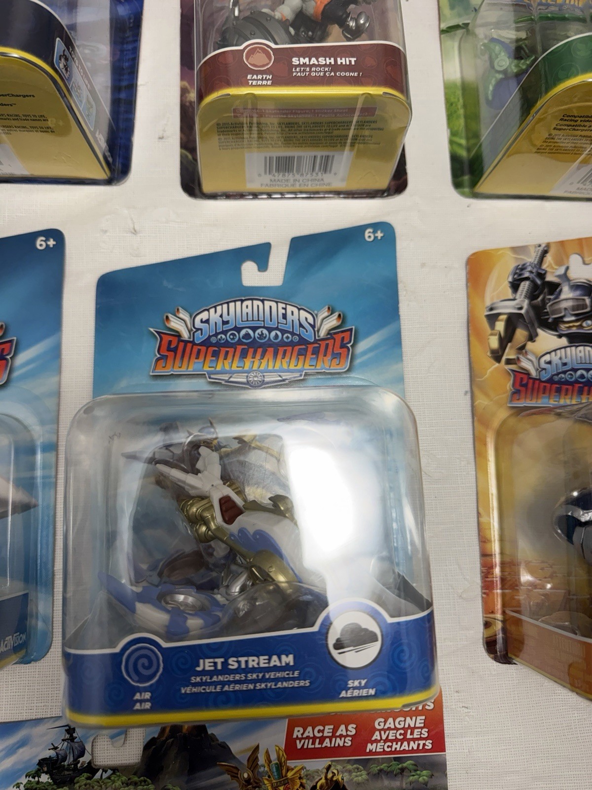 Skylanders Superchargers Swap Force Lot Smash Hit Trap Sea Shadow Freeze Blade