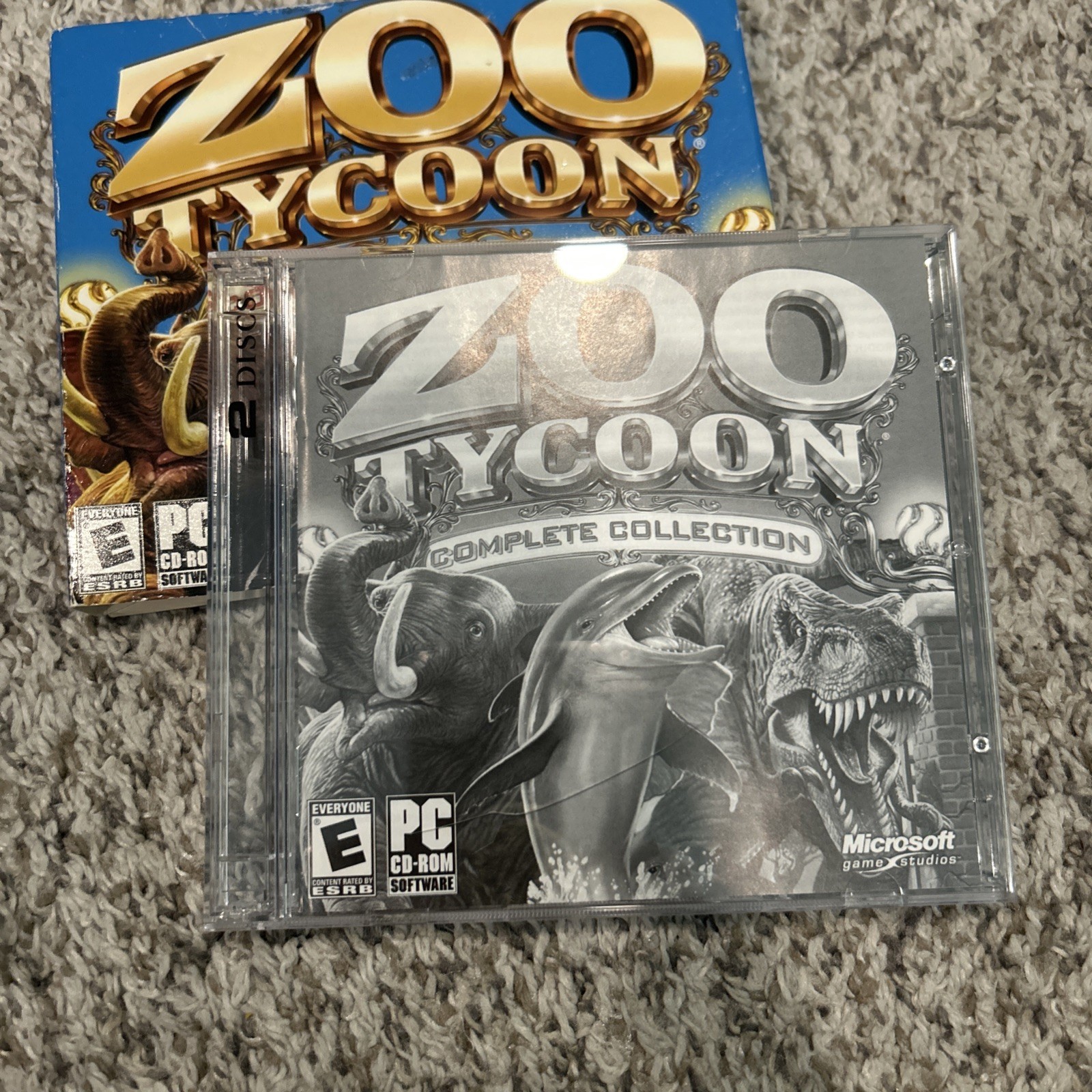 Zoo Tycoon Complete Collection PC Slip Cover Edition Marine Mania – DISC 1 ONLY