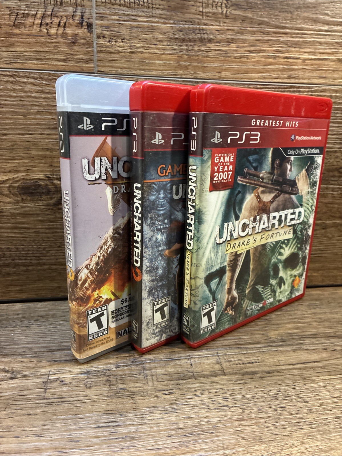 Uncharted 1 2 3 Trilogy Bundle (Sony PlayStation 3) (260082)