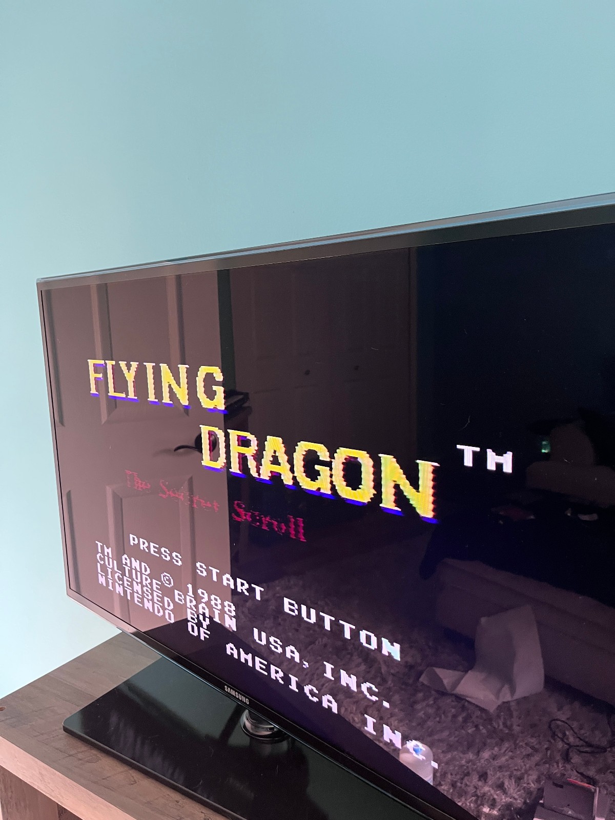 Flying Dragon: The Secret Scroll (Nintendo Entertainment System) Tested/Working!