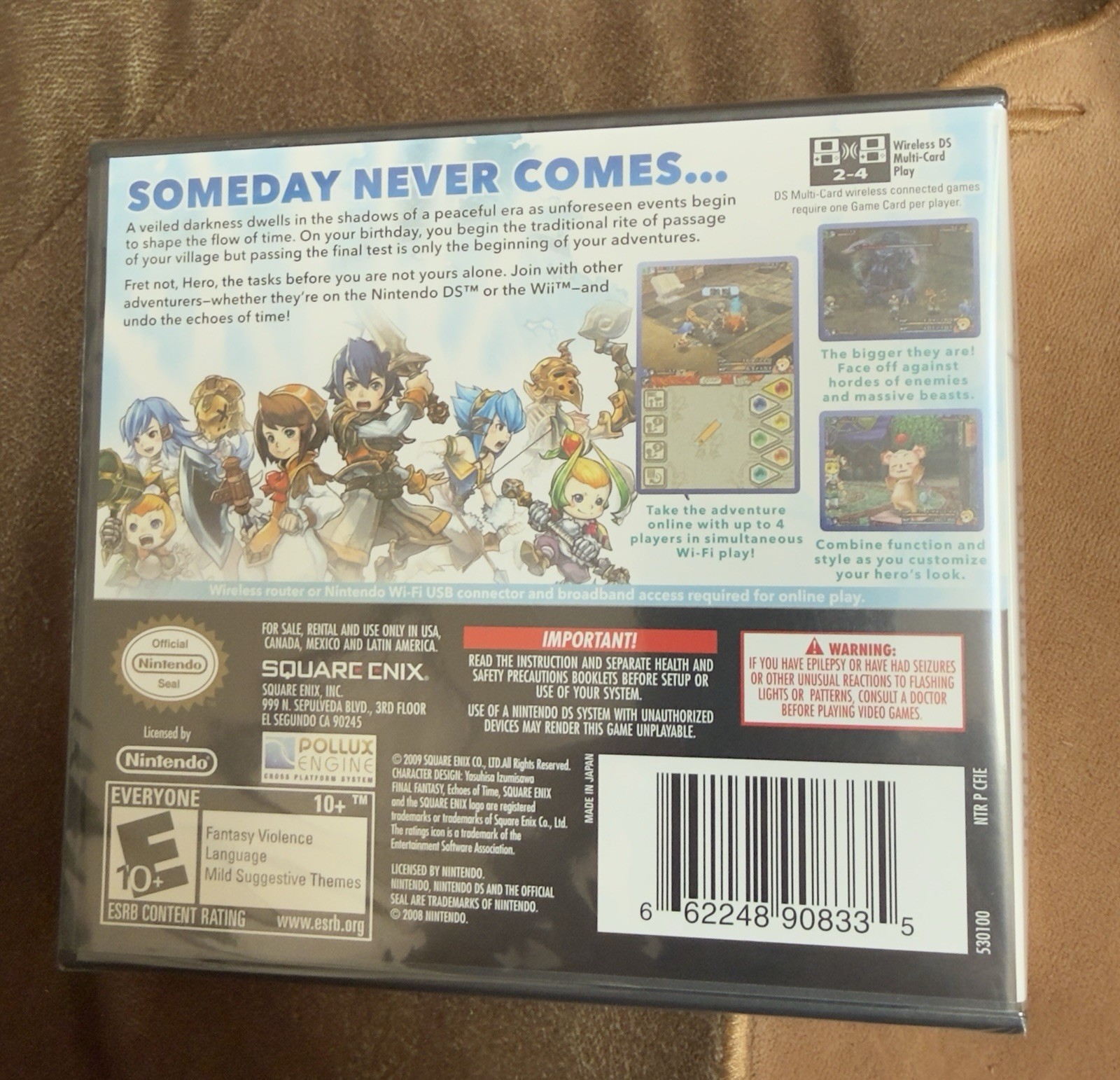 Final Fantasy Crystal Chronicles: Echoes of Time (Nintendo DS) – Sealed