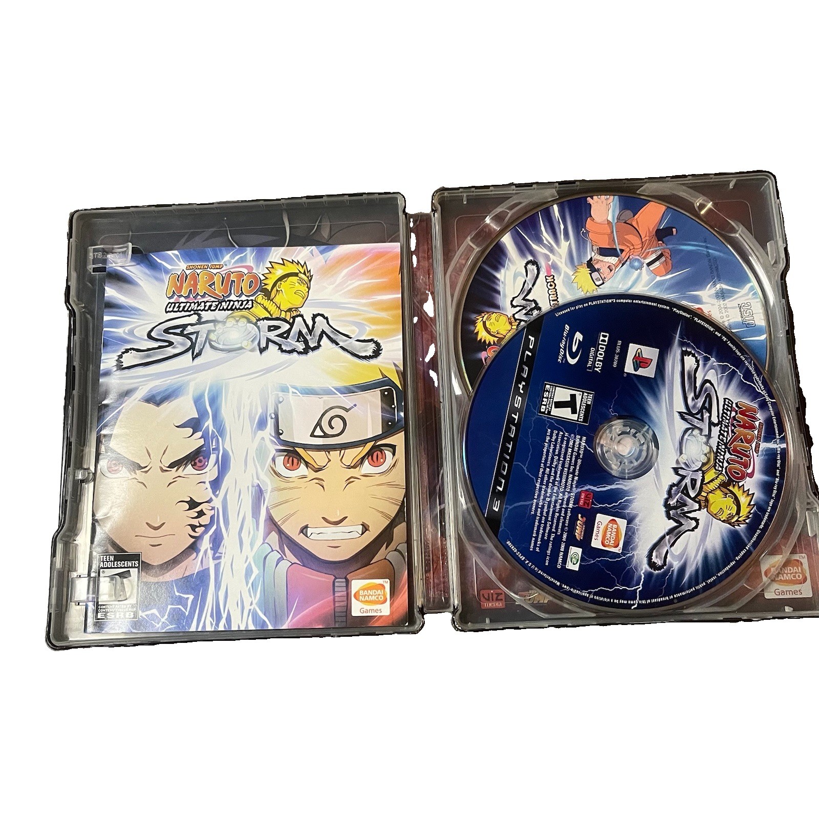 Naruto: Ultimate Ninja Storm — Limited Edition (Sony PlayStation 3, 2008)