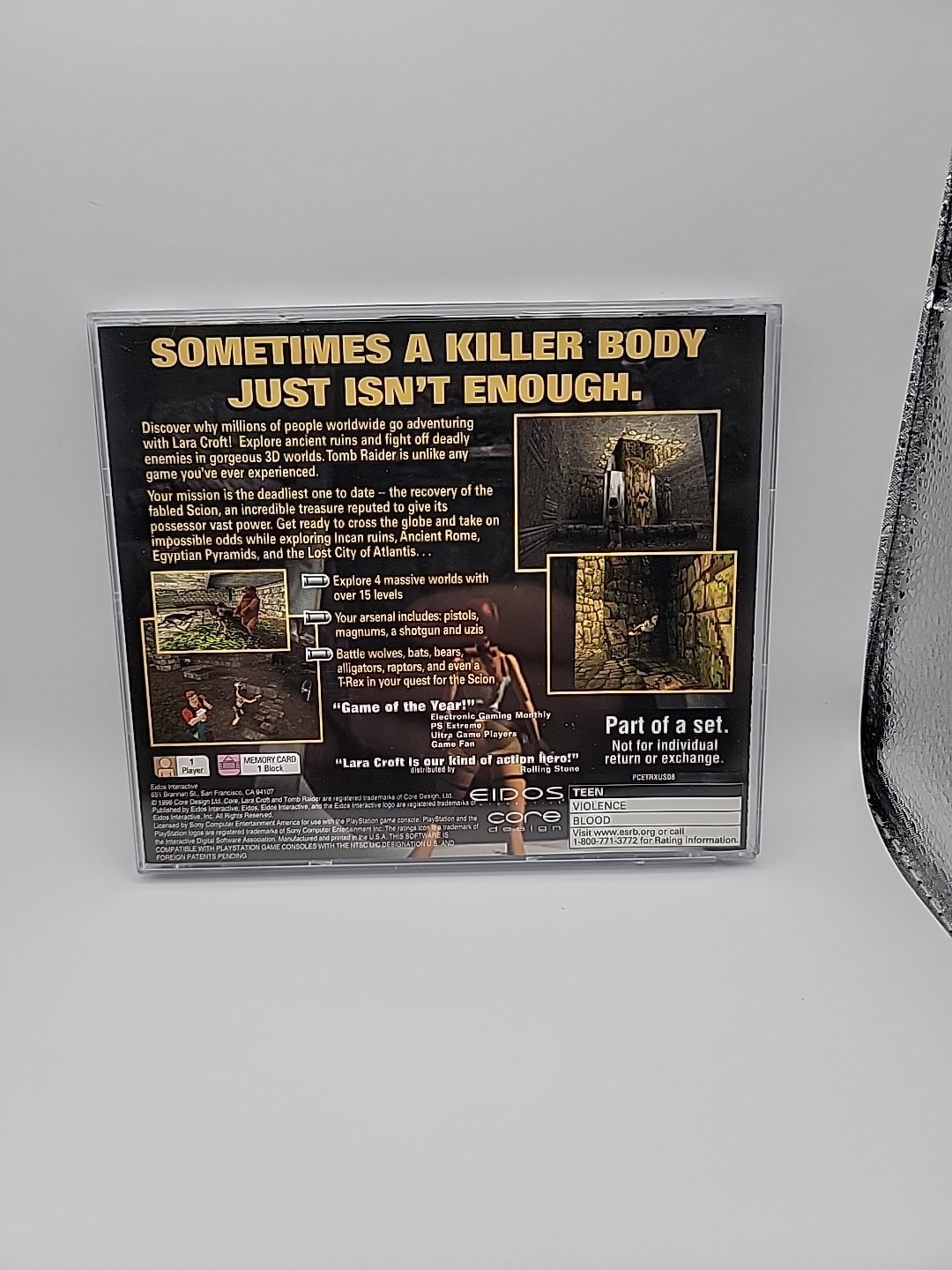 Tomb Raider Collectors’ Edition (Sony PlayStation 1, 2002)