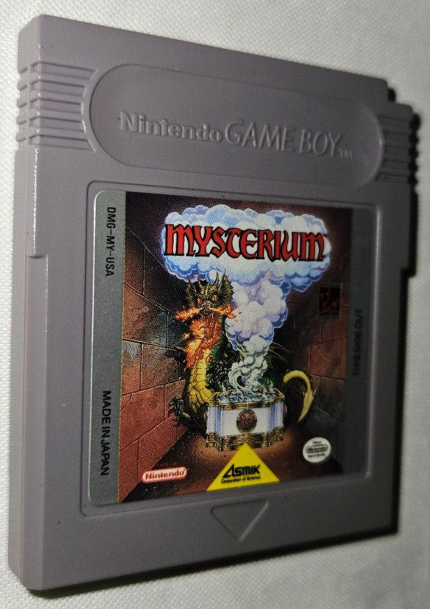 Mysterium Cartridge Only Authentic Nintendo Game Boy DMG-MY-USA 1991 Gameboy