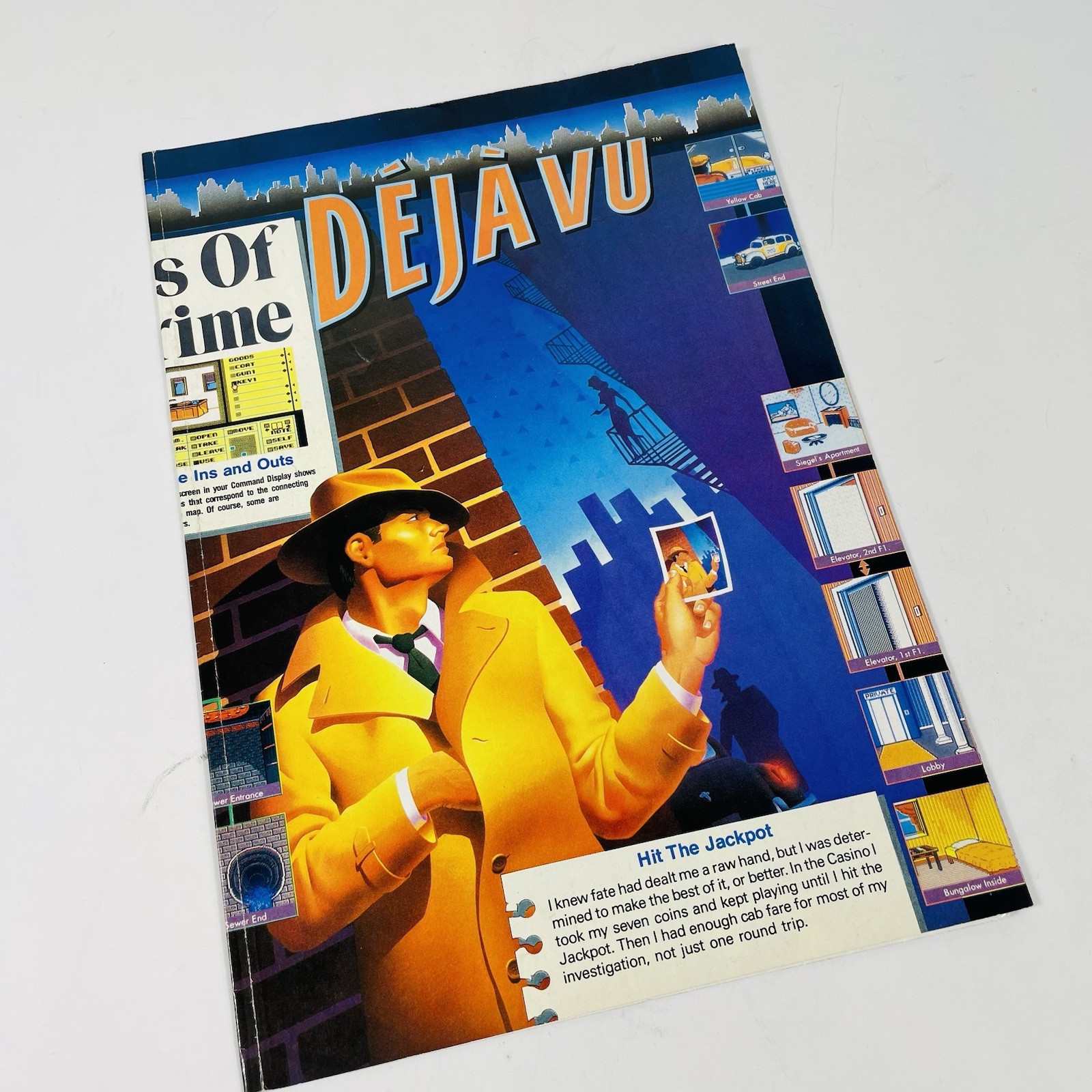 Bart Simpson vs. The Space Mutants and Deja vu Nintendo Power Poster 1990