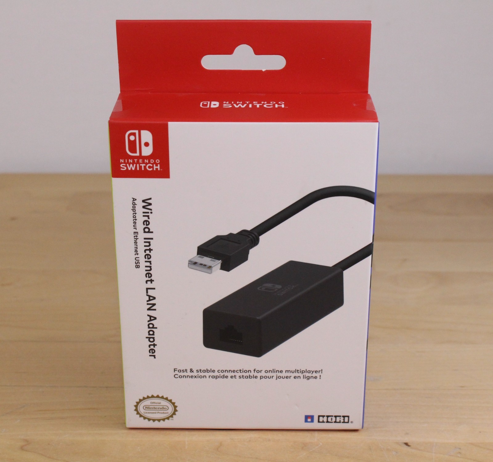 HORI Wired Internet LAN Adapter for Nintendo Switch – Officially Licensed NEW