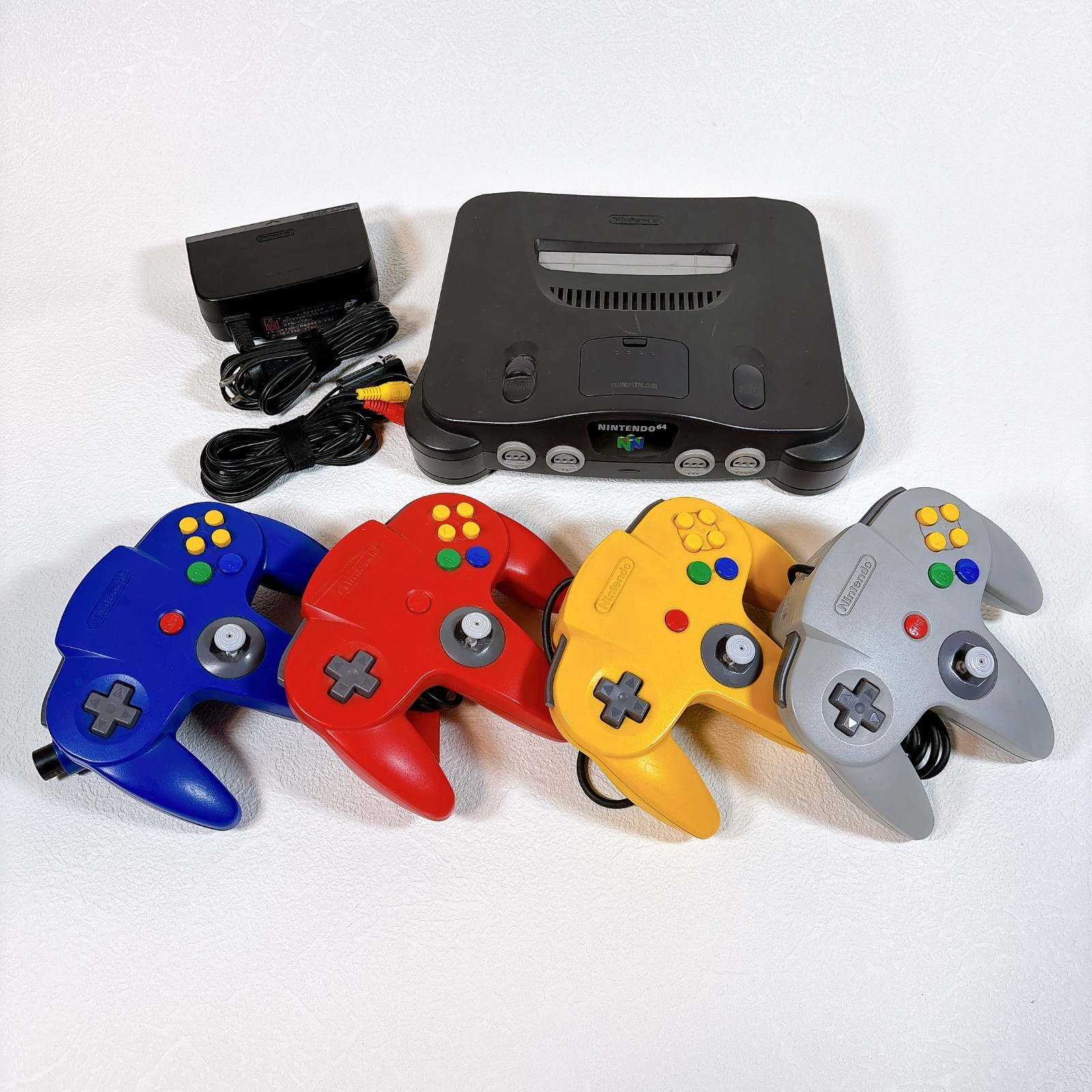 Nintendo 64 N64 NTSC-J Console Choose Controller Bundle 1-4 Japanese Tested