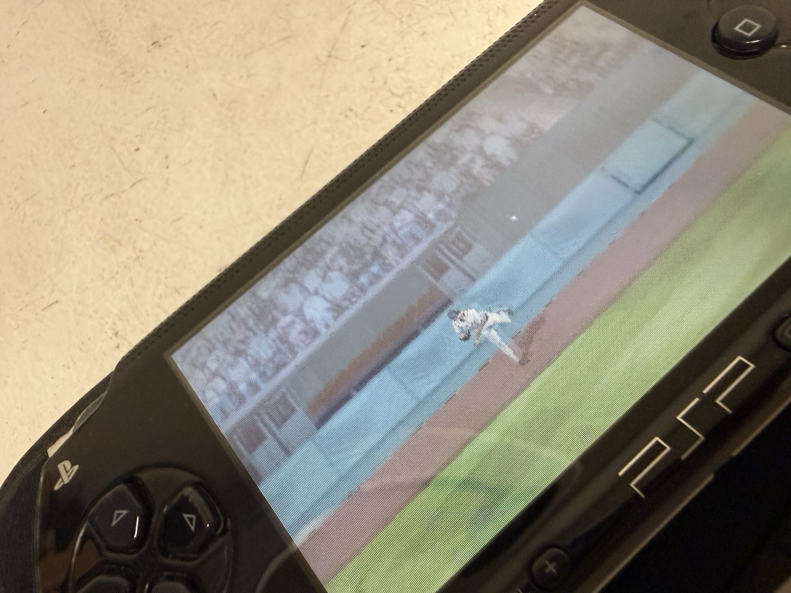 Sony PSP-1001 Black Console + MVP Baseball+32mb Memory Card TESTED PICS