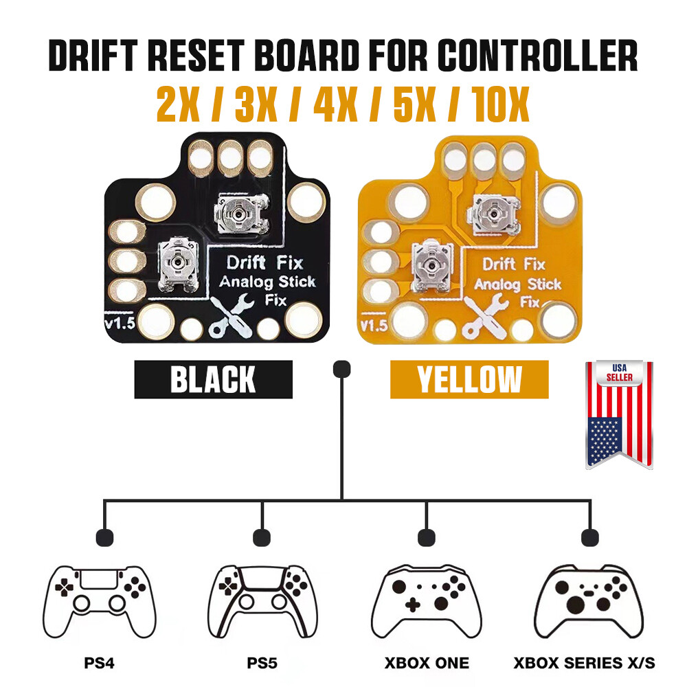 Gamepad Controller Analog Stick Drift Fix Mod For PS4 PS5 XBOX ONE XBOX SERIES