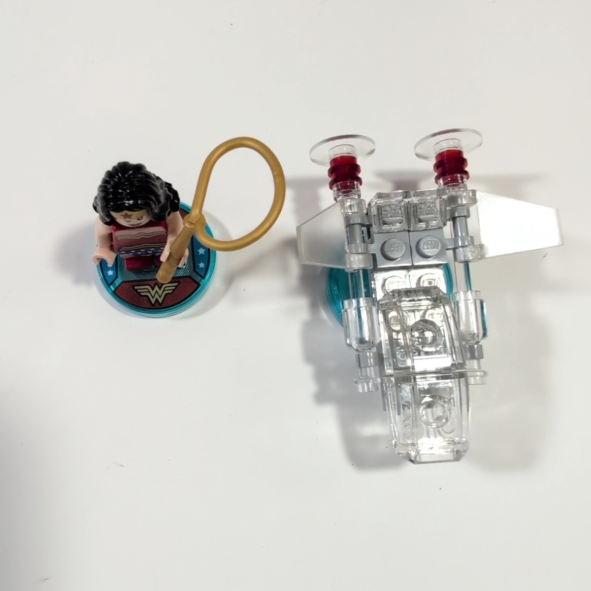 LEGO Dimensions DC Wonder Woman & Invisible Jet Fun Pack, UNTESTED, SOLD AS IS