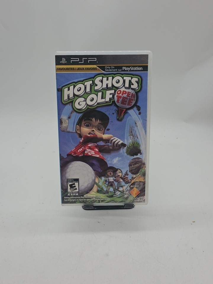 Hot Shots Golf Open Tee PSP CIB Complete Mint Tested