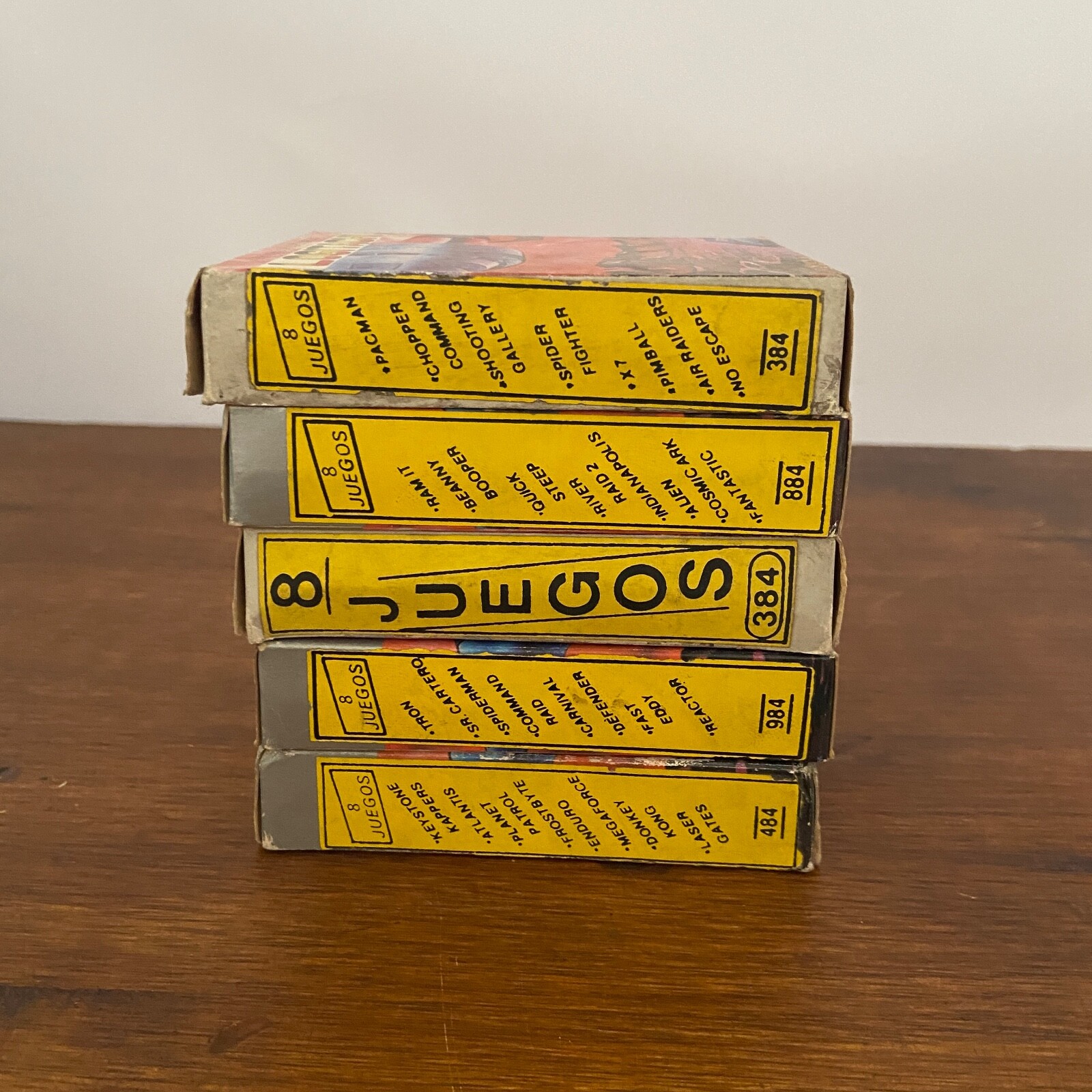 Lot of 5 Atari 2600 Argentina Rare cartridges