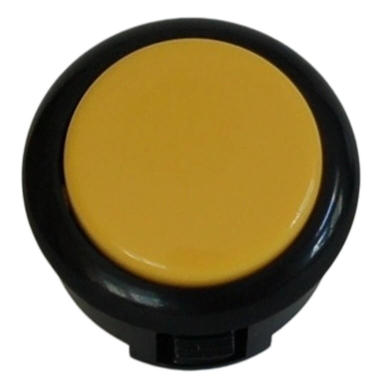 Japan Sanwa Mix Buttons 8 x Black/ Blue-Green-Red-Yellow Video Arcade Game Parts