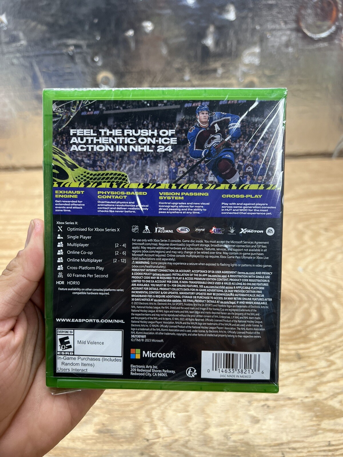 NHL 24 EA Sports Xbox Series X New/Sealed