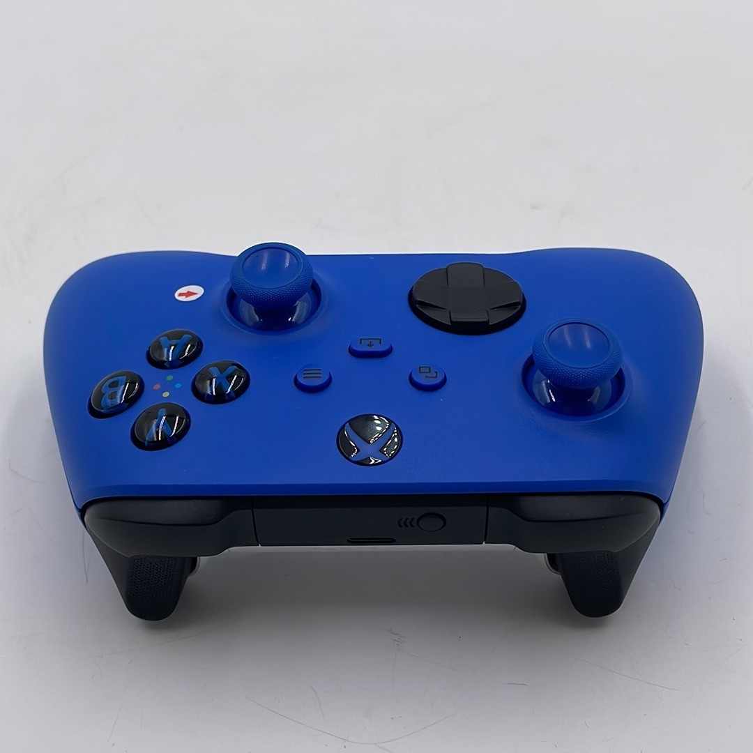 Xbox Wireless Gaming Controller Shock Blue for Xbox, Windows, Android/iOS – READ