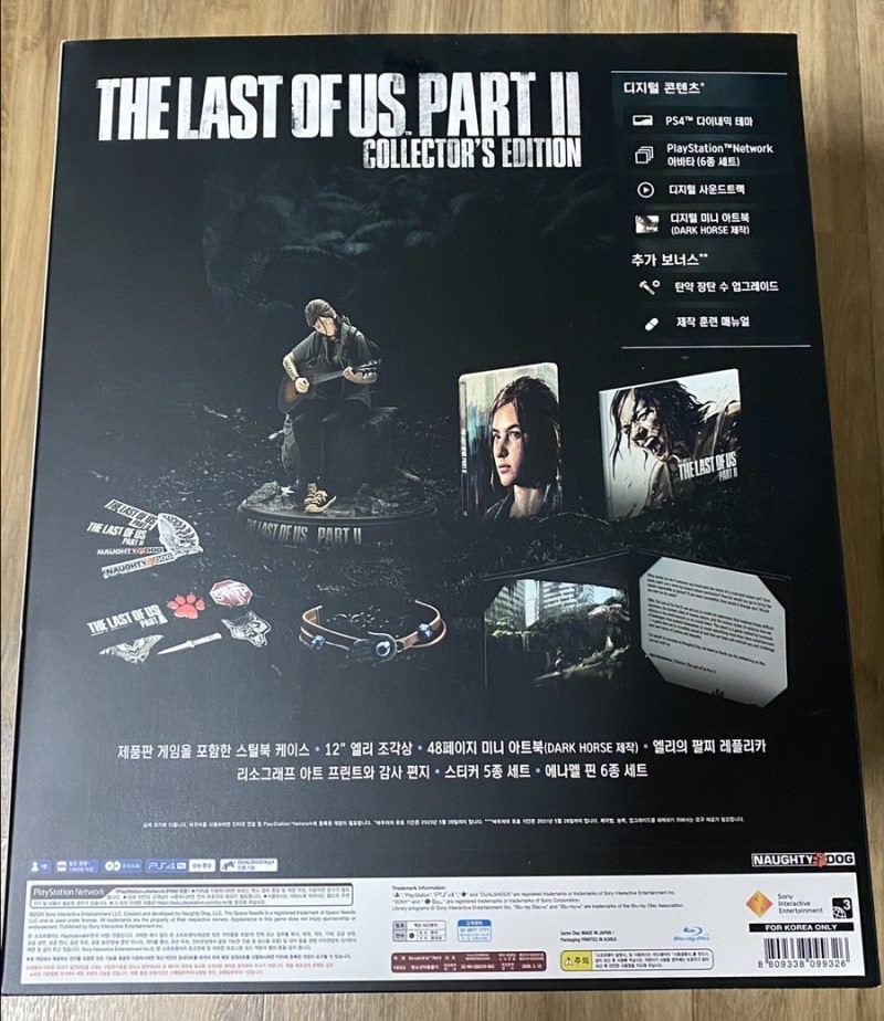 PS4 The Last of Us Part II : Collectors Edition Brand New Factory Sealed Korea
