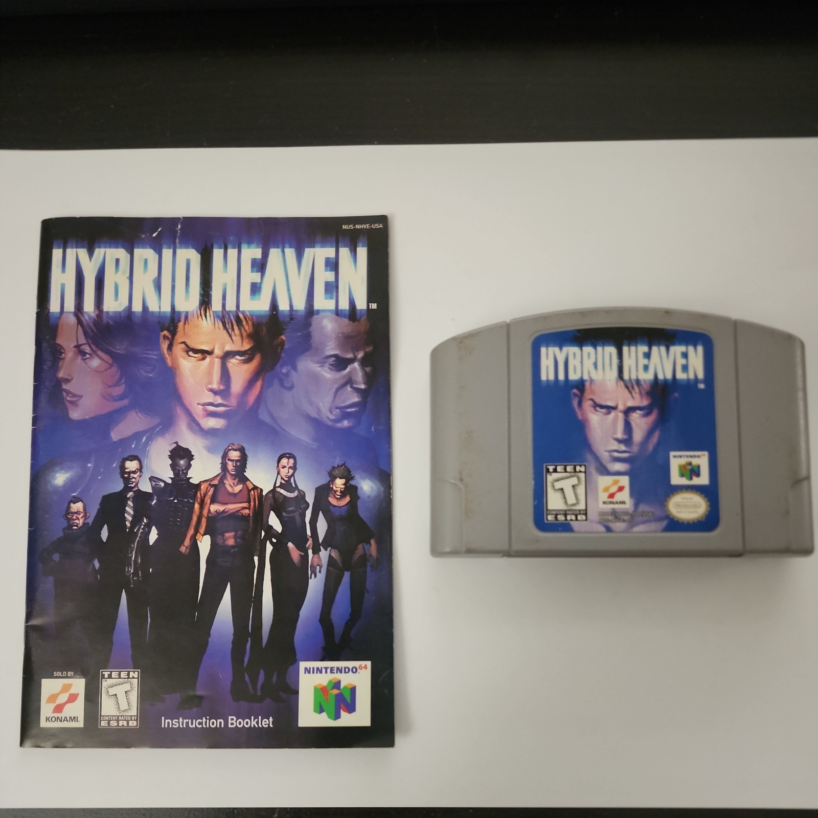 Hybrid Heaven – Nintendo 64 (N64) Tested Working Cartridge and Instructions