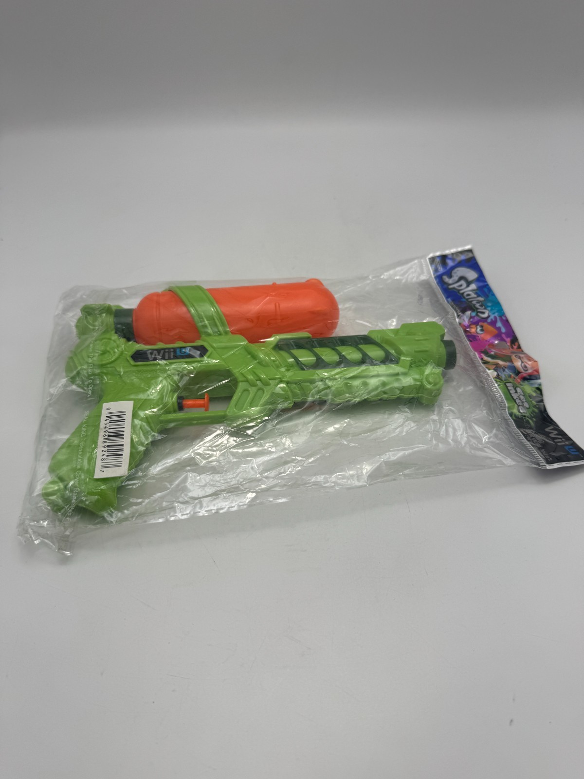 Splatoon Wii U Promotional Get Inked Water Toy Gun Blaster