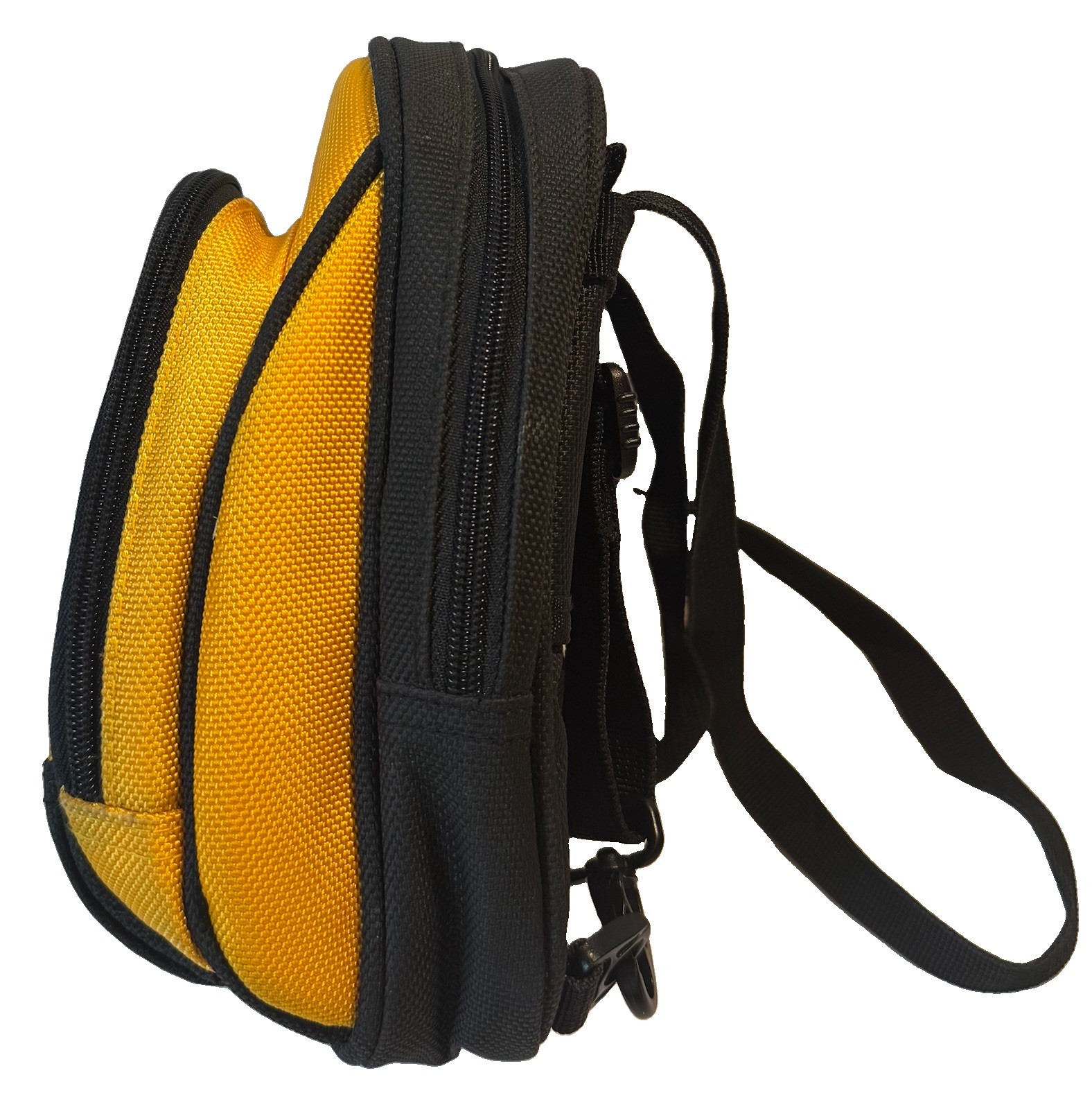 Nintendo Gameboy Advance SP GBA Yellow Carrying Case Mini Backpack Travel Bag