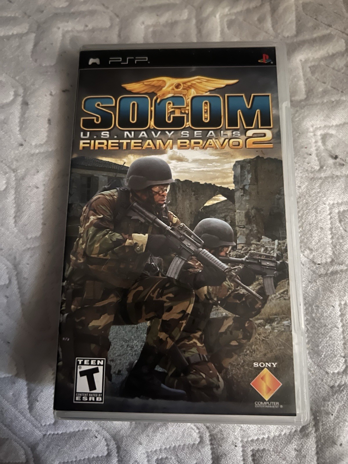 SOCOM: U.S. Navy SEALs — Fireteam Bravo 2 (Sony PSP, 2006) No Manual TESTED