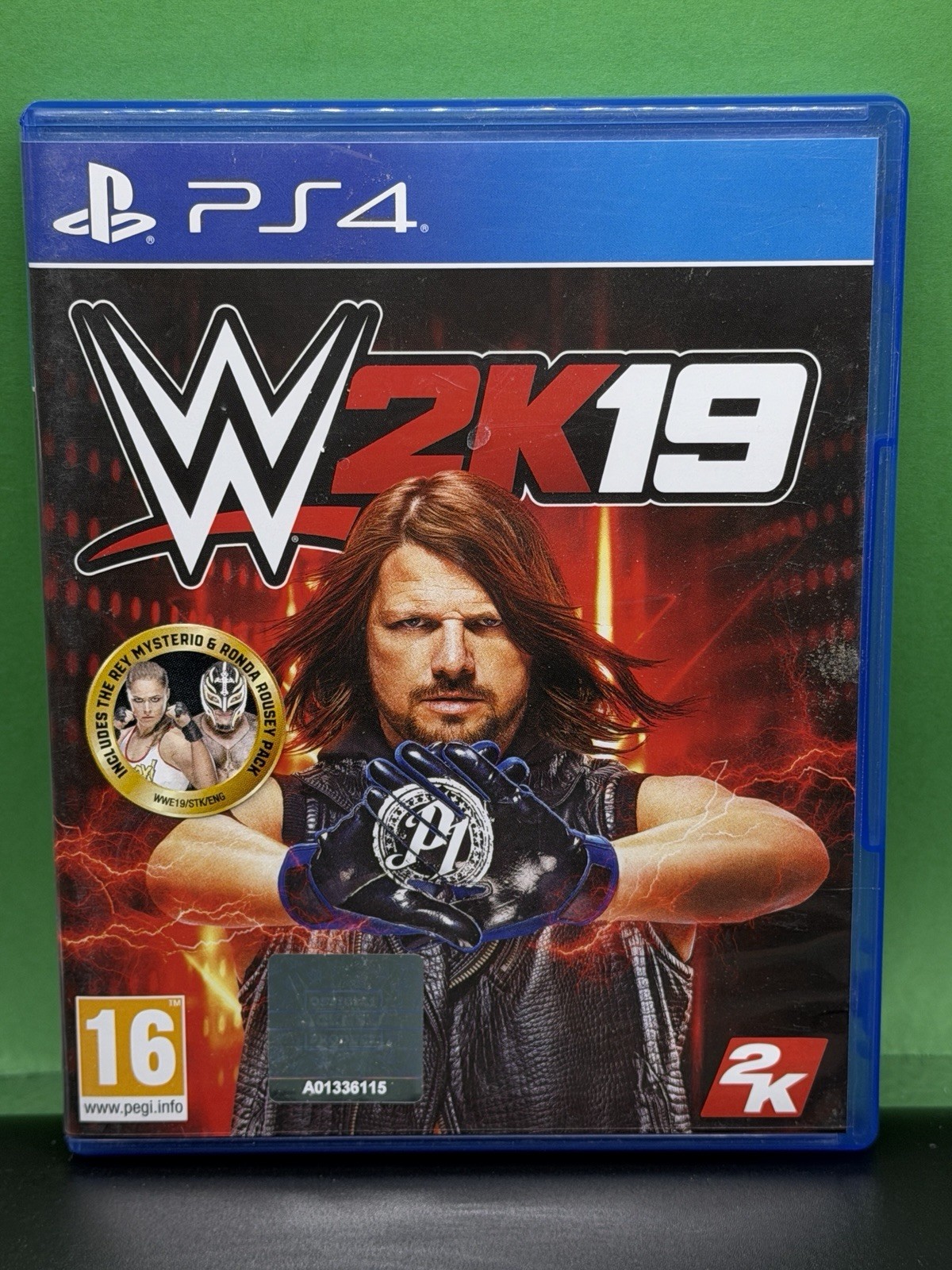 WWE 2K19 Sony PlayStation 4 PS4 CIB Complete with Insert PEGI 16 PAL Import