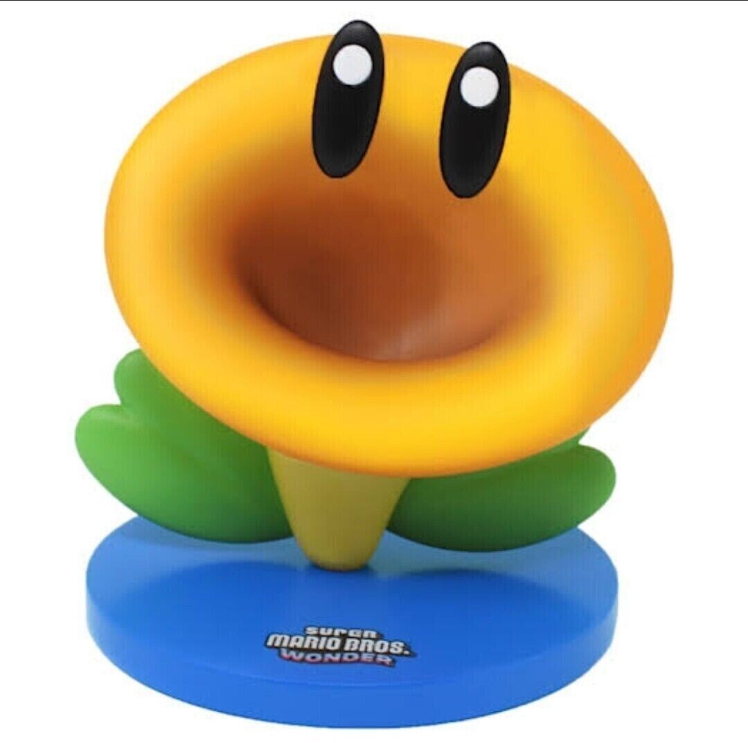 Mario Bros Wonder Nintendo Talking Flower Figure plus more Official Nintendo