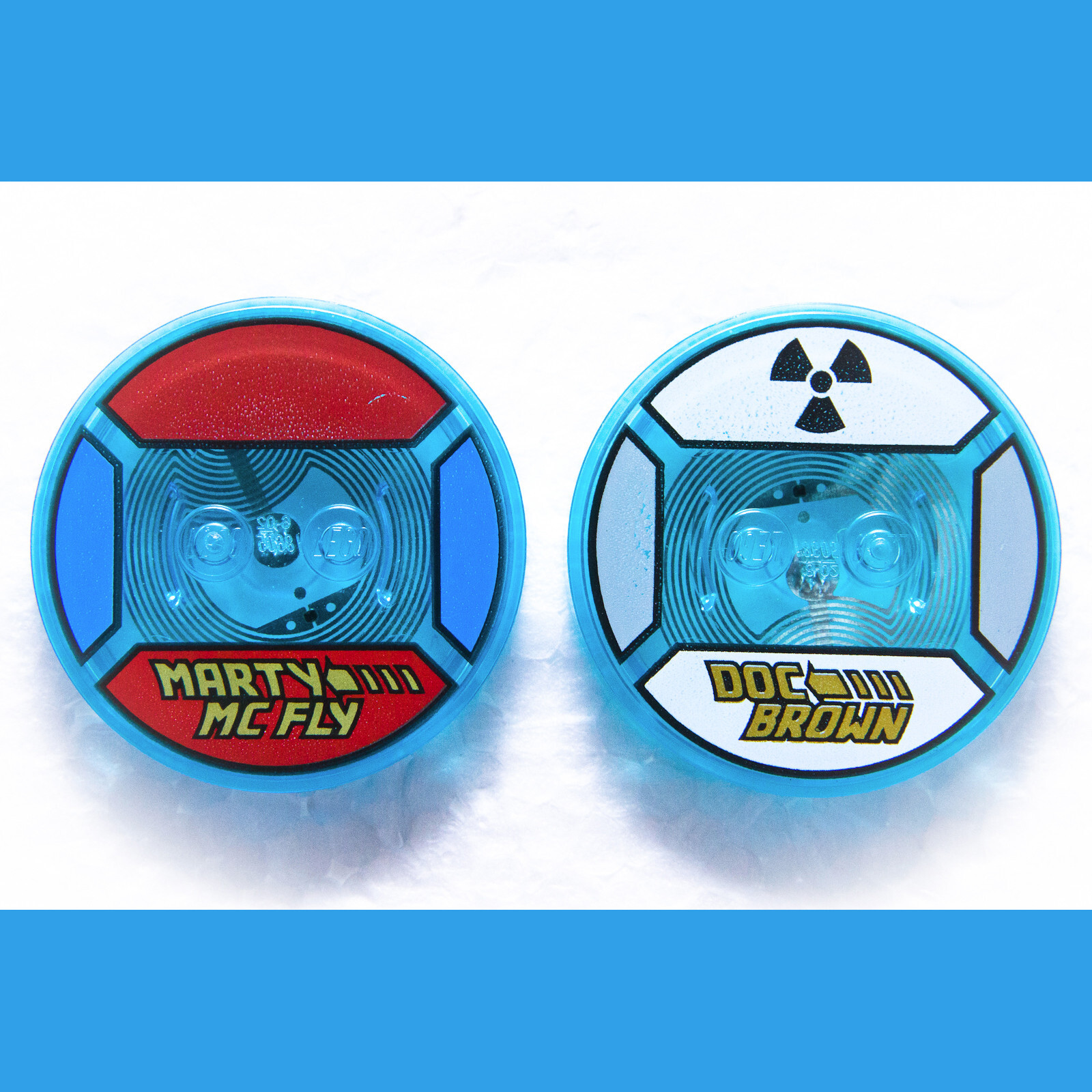 LEGO Dimensions Back To The Future MARTY McFLY & DOC BROWN Character Tag Only