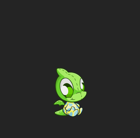 Neopets – Plushie Baby Shoyru – Virtual Item