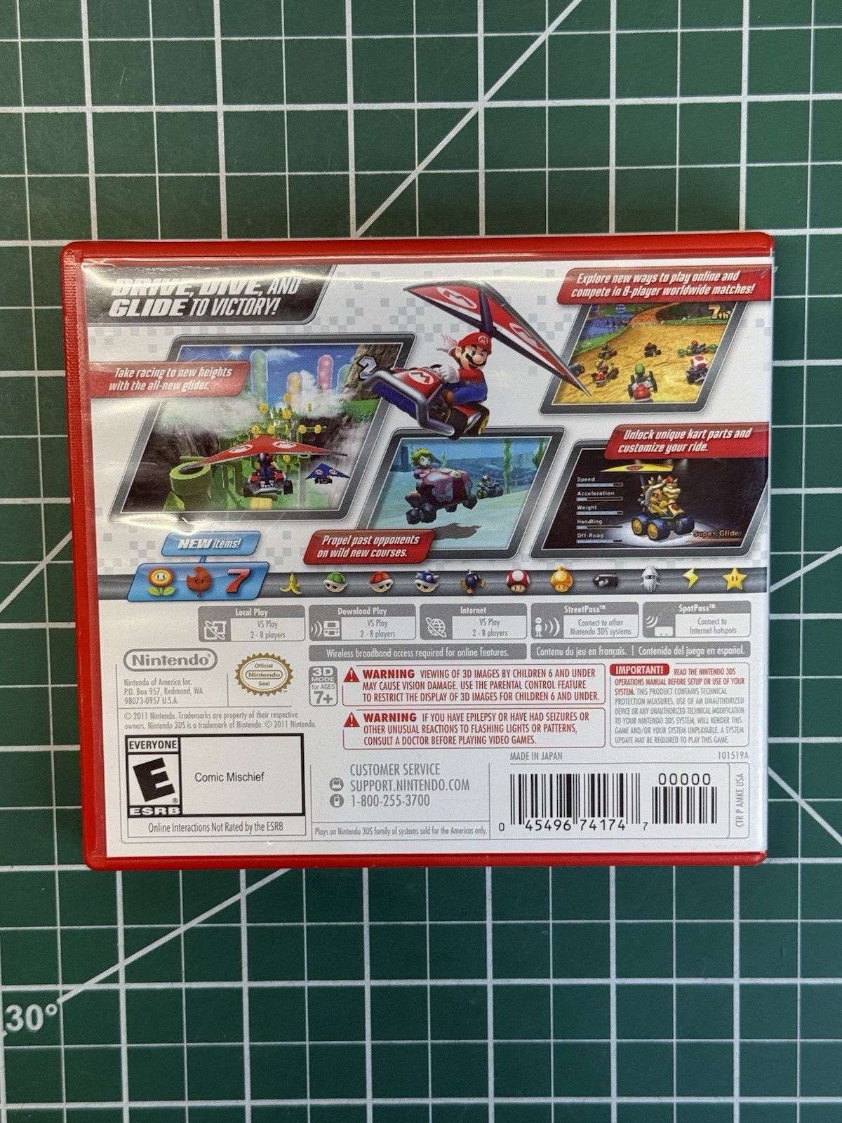 Mario Kart 7 – Nintendo 3DS Complete CIB Free Shipping