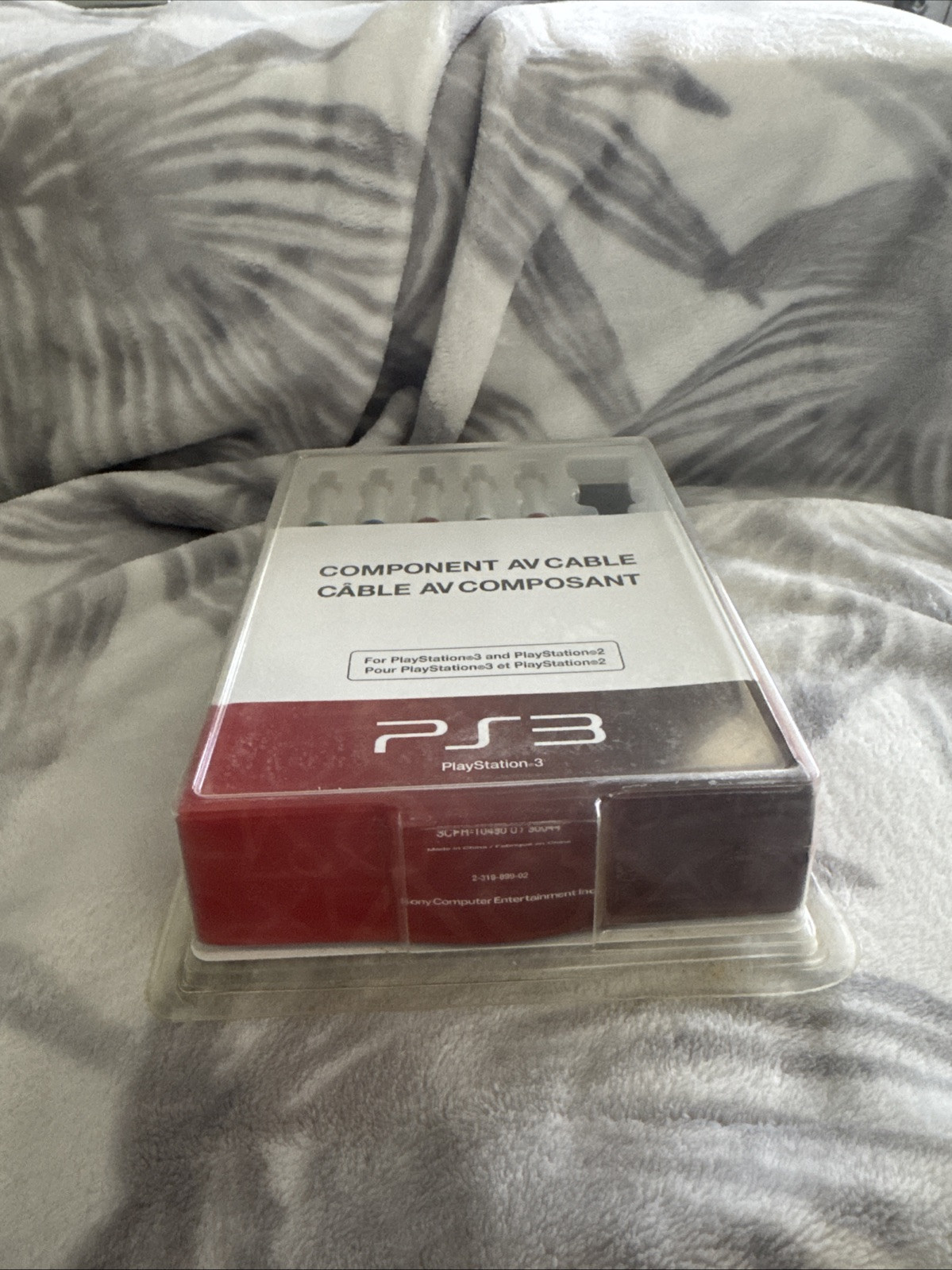 OEM OFFICIAL Sony Playstation YPbPr Component AV Cable PS2 PS3 Gold Tip New