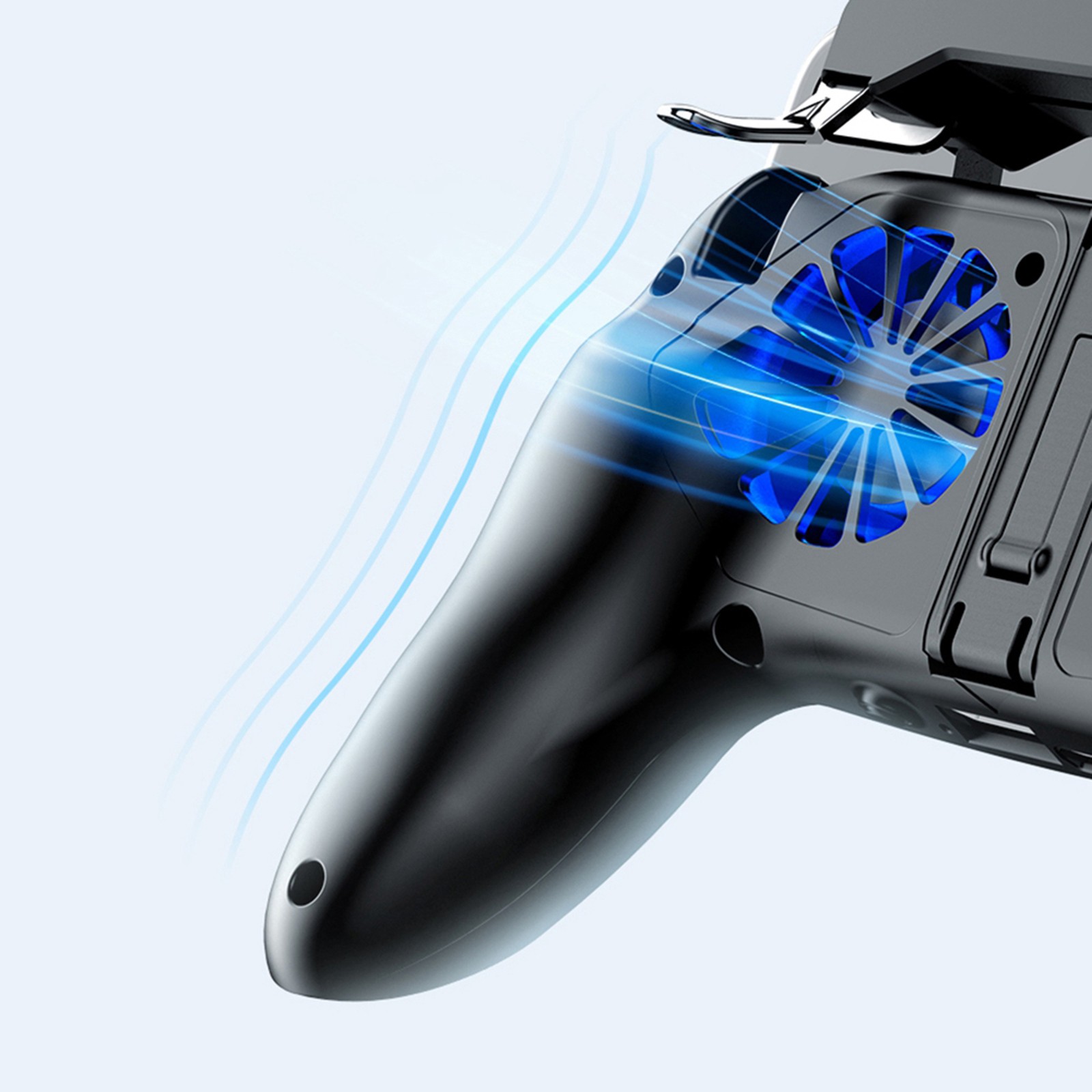 Dual Cooling Fans Mobile Phone Game Controller Gamepad With 5000mAh Battery ZAIK