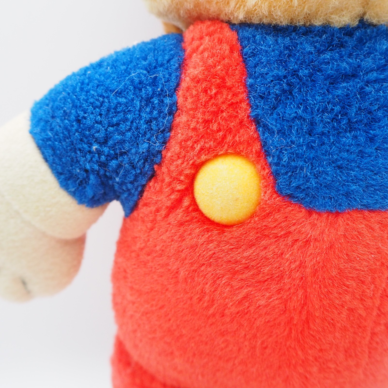 JK47 JUNK Super Mario Bros Avanti 11″ Vintage Plush StuffedToy Doll Japan Korea