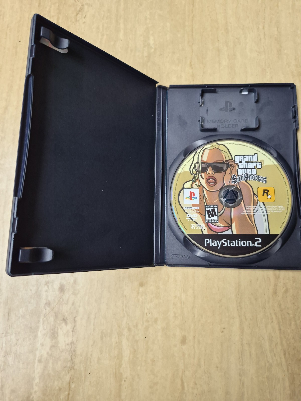 Grand Theft Auto San Andreas PlayStation 2 PS2 No Manual