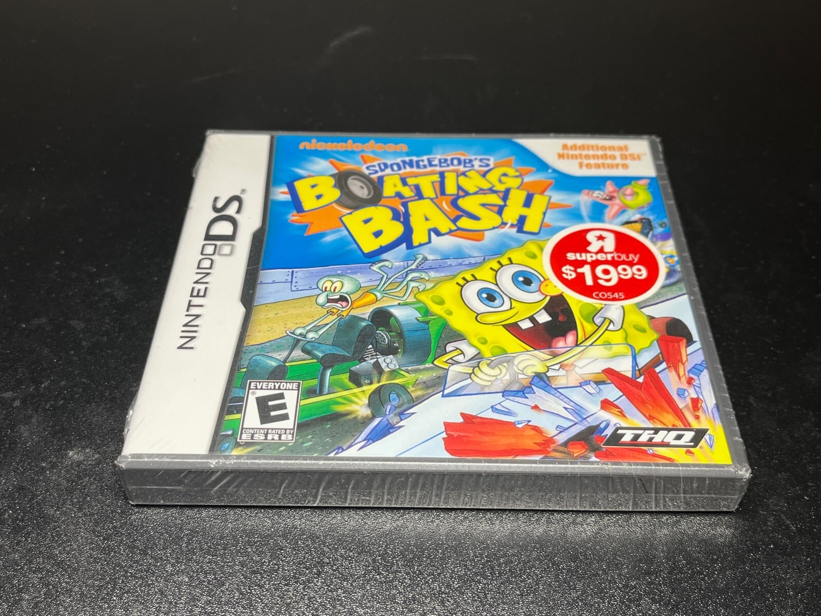 SPONGEBOB BOATING BASH NINTENDO DS 🔥Fast Shipping🔥New Sealed ~