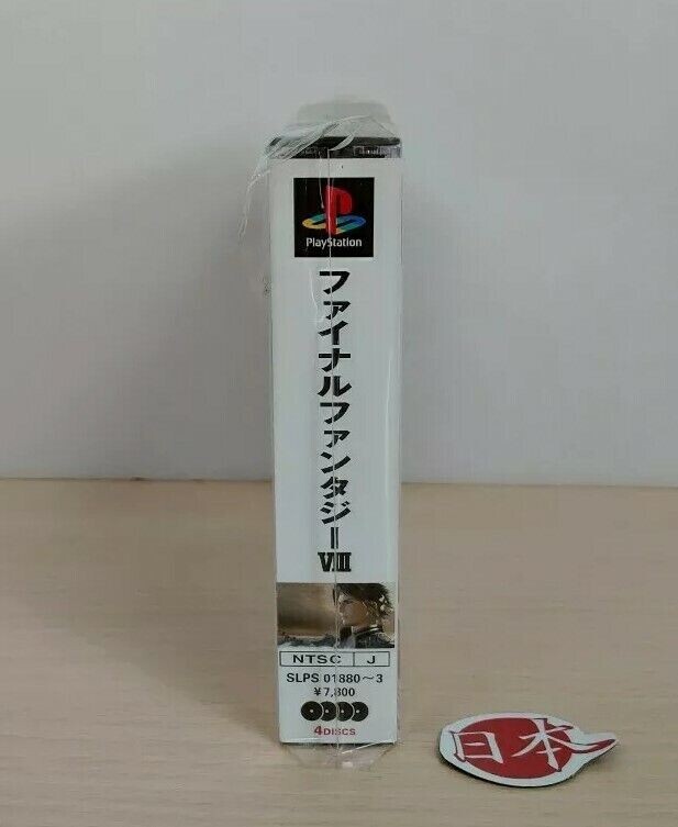 Final Fantasy VIII FF8 Japan NTSC-J PlayStation 1 PS1 + SPINE CARD FREE SHIPPING