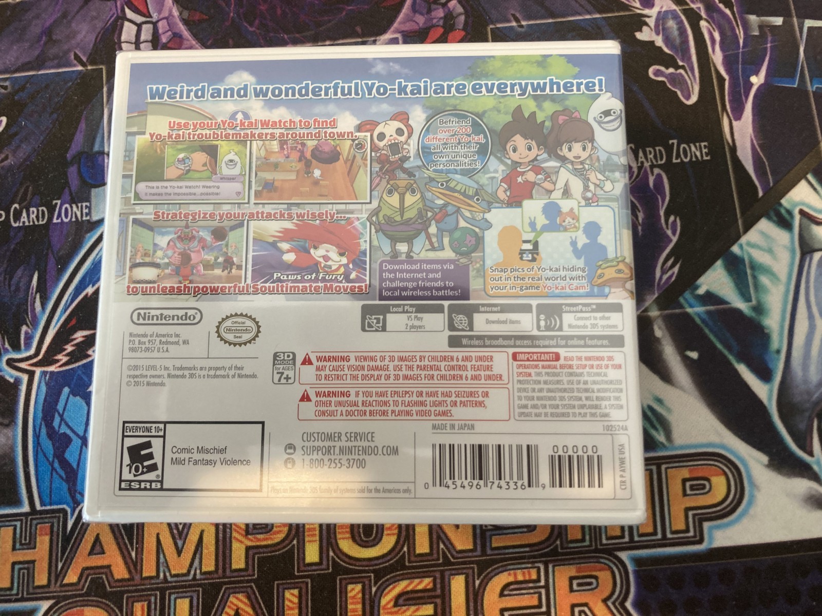 Yo-Kai Watch (Nintendo 3DS, 2013) Brand New Sealed!