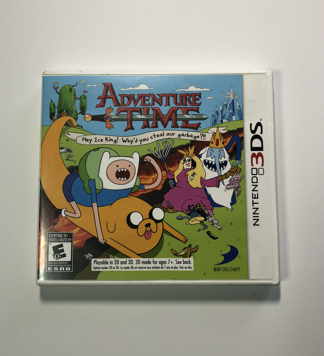 Adventure Time: Hey Ice King Why’d You Steal Our Garbage (Nintendo 3DS, 2012)