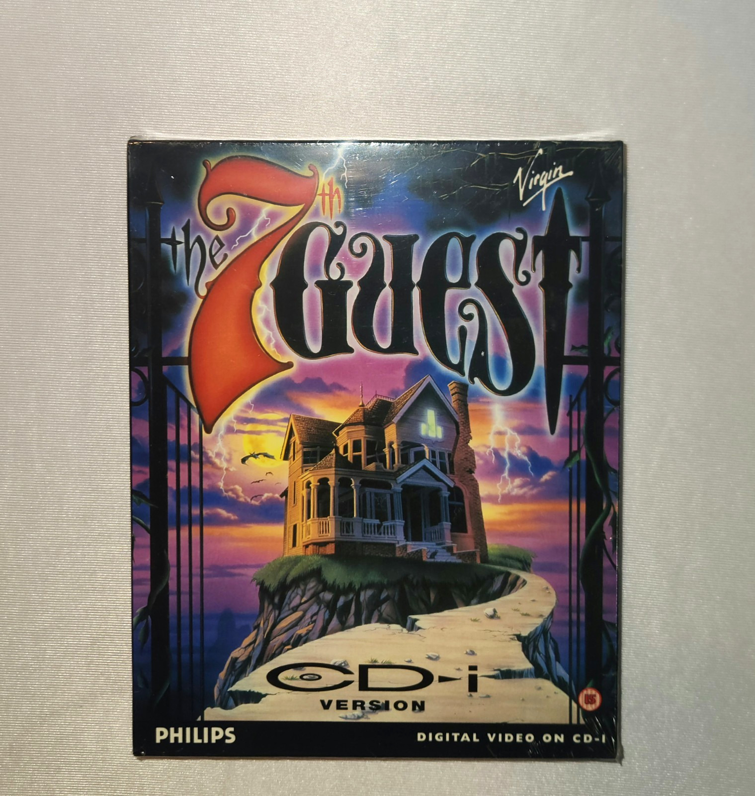 The 7th Guest (Philips CD-i, 1993) Virgin New Factory Sealed Made in Germany