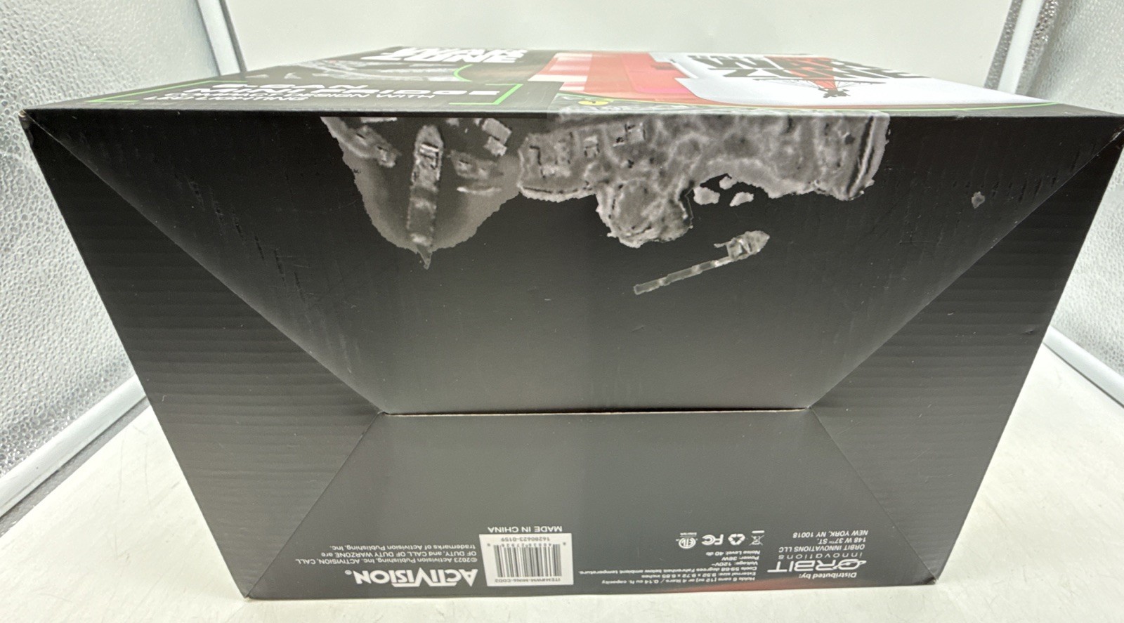 Call Of Duty Warzone Mini Fridge Activision White w/Graphic 6 Can-New Open Box