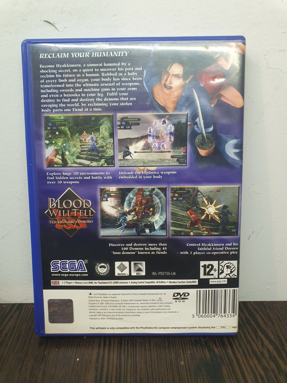 Blood Will Tell Ps2 UK PAL Complete Game With Manual In Great Condition! (rare)